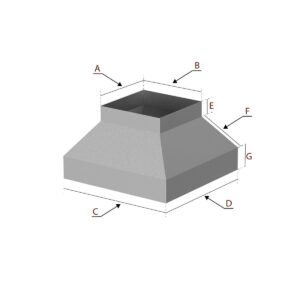 Bavette en 2-parties gaine sur-mesure