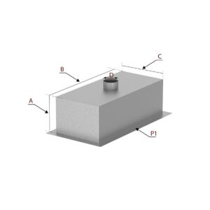 Boite à bouche type 1 gaine sur-mesure