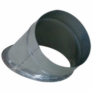 Piquage à plat galva 45° 100 | Eco Industrie de France