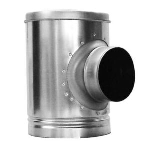 Té souche a embase circulaire insonorisé 125/200 | Eco Industrie de France