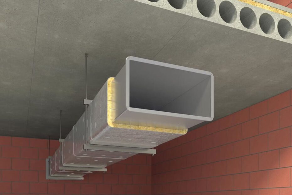 isolation acoustique avec une gaine ventilation